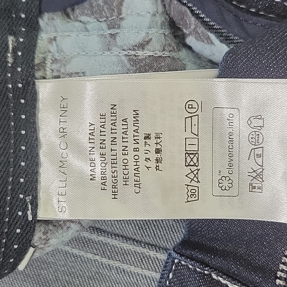 Stella McCartney Mid Rise Dark Blue Skinny Ankle Pant Jean w/Tags - Picture 12 of 12